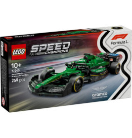 LEGO Speed Champions 77245 Aston Martin Aramco F1 AMR24 Rennauto