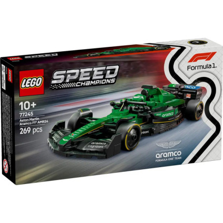 LEGO Speed Champions 77245 Aston Martin Aramco F1 AMR24 Rennauto