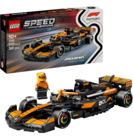LEGO McLaren F1 Auto mit Minifigur, Box und 269 Teilen, geeignet ab 10 Jahren.