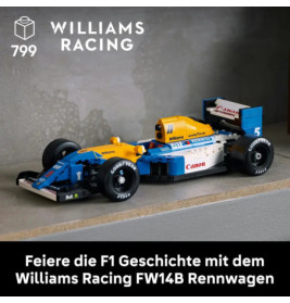 LEGO Icons 10353 Williams Racing FW14B mit Nigel Mansell