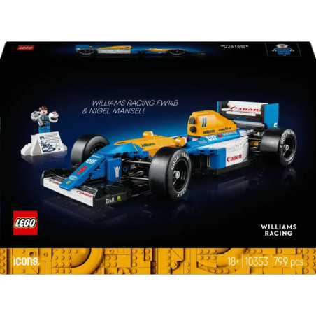 LEGO Icons 10353 Williams Racing FW14B mit Nigel Mansell
