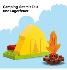 Lego Duplo Peppa Pig Campingausflug