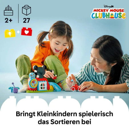 LEGO DUPLO Disney TM 10454 Mickys Clubhaus und Auto