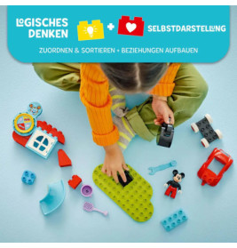 LEGO DUPLO Disney TM 10454 Mickys Clubhaus und Auto