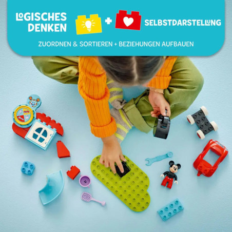 LEGO DUPLO Disney TM 10454 Mickys Clubhaus und Auto