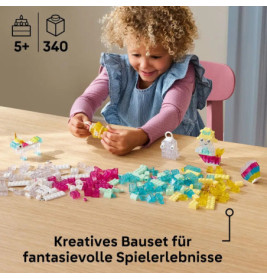 LEGO Classic 11040 Zauberbox mit durchsichtigen Steinen