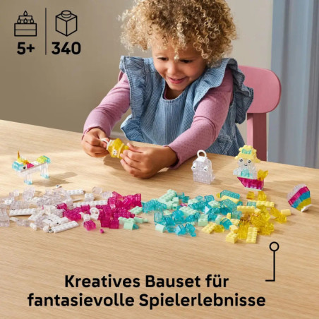 LEGO Classic 11040 Zauberbox mit durchsichtigen Steinen