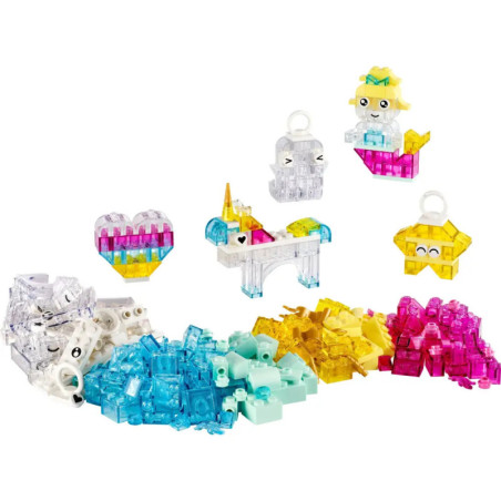 LEGO Classic 11040 Zauberbox mit durchsichtigen Steinen