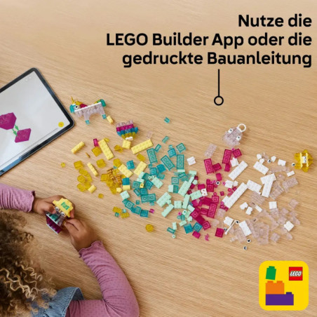 LEGO Classic 11040 Zauberbox mit durchsichtigen Steinen
