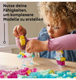 LEGO Classic 11040 Zauberbox mit durchsichtigen Steinen