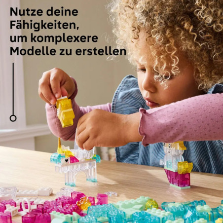 LEGO Classic 11040 Zauberbox mit durchsichtigen Steinen