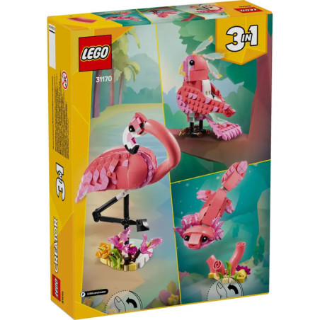 LEGO Creator 31170 Wilde Tiere: Rosa Flamingo