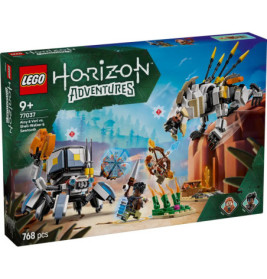 LEGO Horizon 77037 Aloy und Varl vs. Panzerwanderer und Sägezahn
