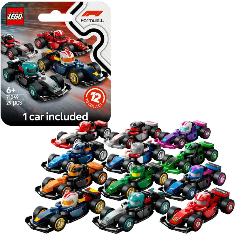 LEGO Minifigures 71049 F1 Rennwagen zum Sammeln
