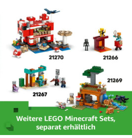 LEGO Minecraft 21268 Das Babyschwein-Haus