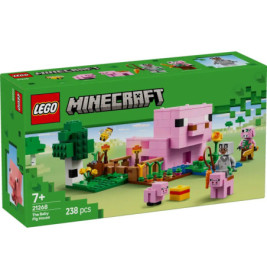 LEGO Minecraft 21268 Das Babyschwein-Haus