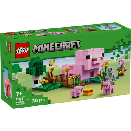 LEGO Minecraft 21268 Das Babyschwein-Haus
