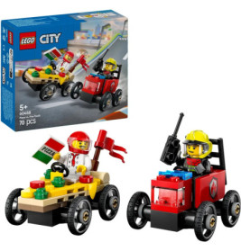 LEGO City 60458 Pizzalieferwagen vs. Löschauto