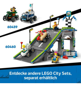LEGO City 60458 Pizzalieferwagen vs. Löschauto