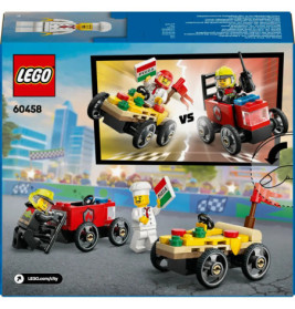 LEGO City 60458 Pizzalieferwagen vs. Löschauto