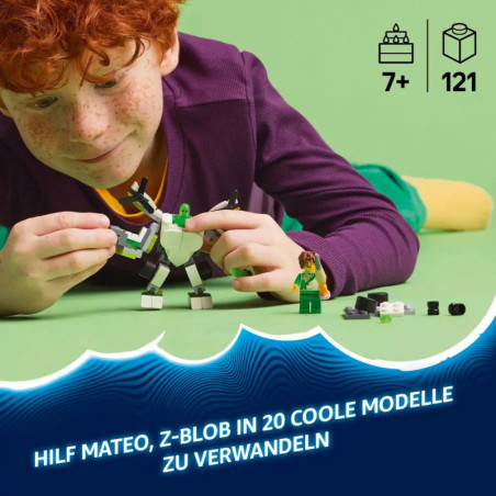 LEGO DREAMZzz 71487 Z-Blob s Roboter- und Fahrzeugabenteuer