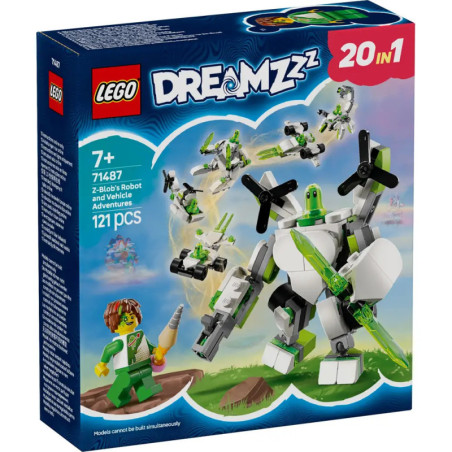 LEGO DREAMZzz 71487 Z-Blob s Roboter- und Fahrzeugabenteuer