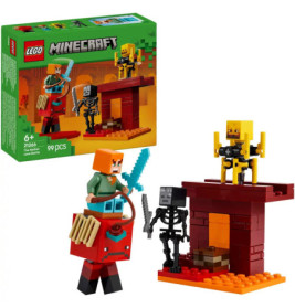 LEGO Minecraft 21266 Das Lava-Duell im Nether