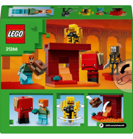 LEGO Minecraft 21266 Das Lava-Duell im Nether