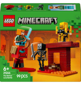 LEGO Minecraft 21266 Das Lava-Duell im Nether