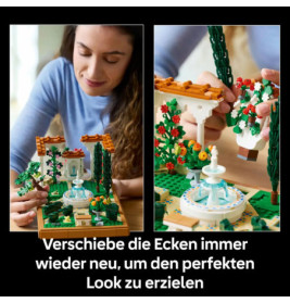 LEGO Icons 10359 Springbrunnengarten