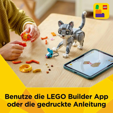 LEGO Creator 31163 Graue Katze