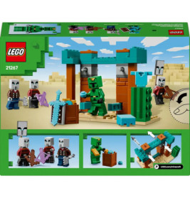 LEGO Minecraft 21267 Die Illager-Wüstenpatrouille
