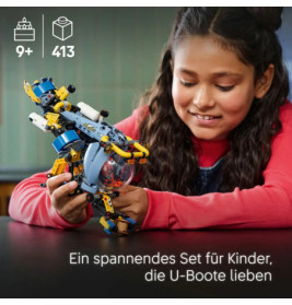 LEGO Technic 42201 Tiefseeforscher U-Boot