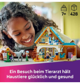 LEGO Friends 42651 Tierarztpraxis für Pferde und Haustiere
