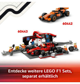 LEGO City 60445 F1 Transporter mit RB20 & AMR24 F1 Rennautos
