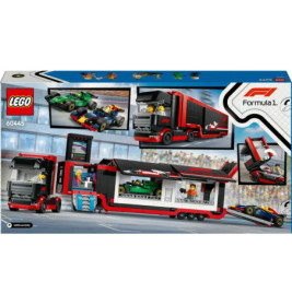 LEGO City 60445 F1 Transporter mit RB20 & AMR24 F1 Rennautos