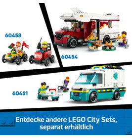LEGO City 60453 Einsatzfahrzeug der Rettungsschwimmer