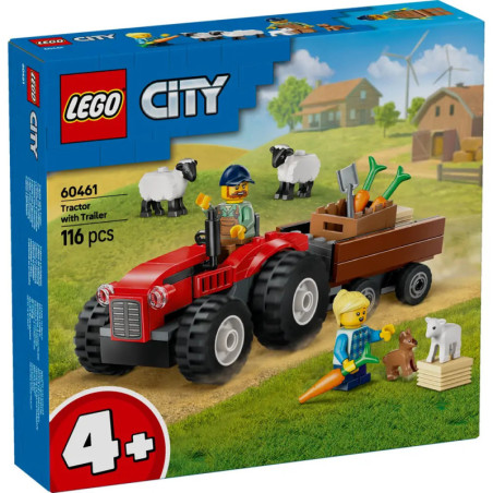 LEGO City 60461 Traktor mit Anhänger