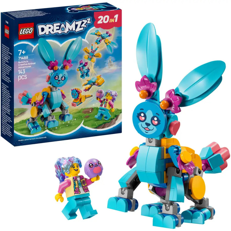 LEGO DREAMZzz 71488 Bunchus kreative Tierabenteuer