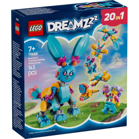 LEGO DREAMZzz 71488 Bunchus kreative Tierabenteuer