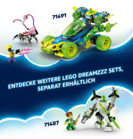 LEGO DREAMZzz 71491 Mateo mit dem Z-Blob Action-Rennwagen