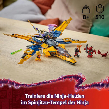 LEGO Ninjago 71833 Ras und Arins Super-Sturmflieger