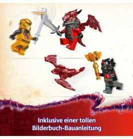 LEGO Ninjago 71833 Ras und Arins Super-Sturmflieger