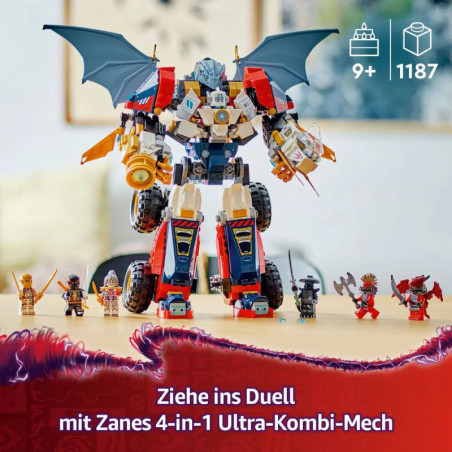 LEGO Ninjago 71834 Zanes Ultra-Kombi-Mech