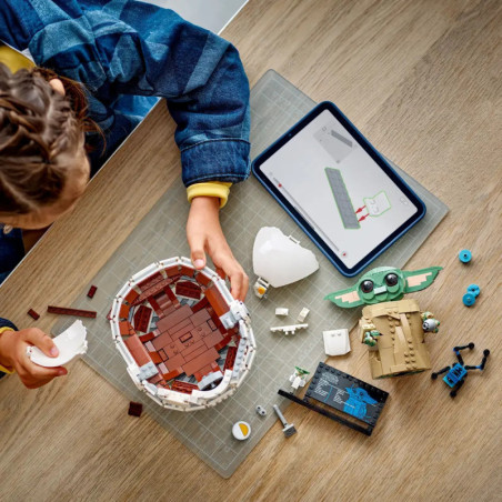 LEGO Star Wars TM 75403 Grogu in seiner Repulsorwiege