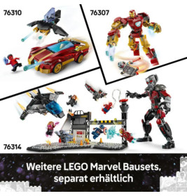 LEGO Super Heroes 76313 MARVEL Logo & Minifiguren