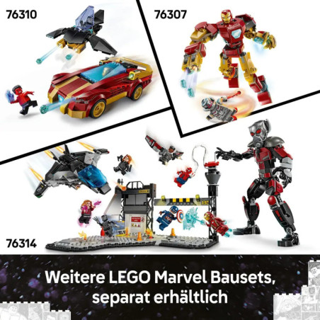 LEGO Super Heroes 76313 MARVEL Logo & Minifiguren