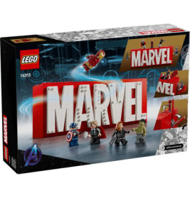 LEGO Super Heroes 76313 MARVEL Logo & Minifiguren
