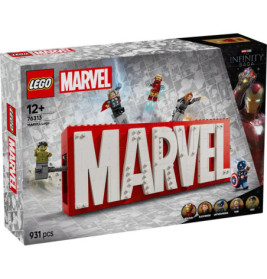 LEGO Super Heroes 76313 MARVEL Logo & Minifiguren
