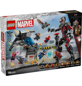 LEGO Super Heroes 76314 Captain America: Civil War Actionduell